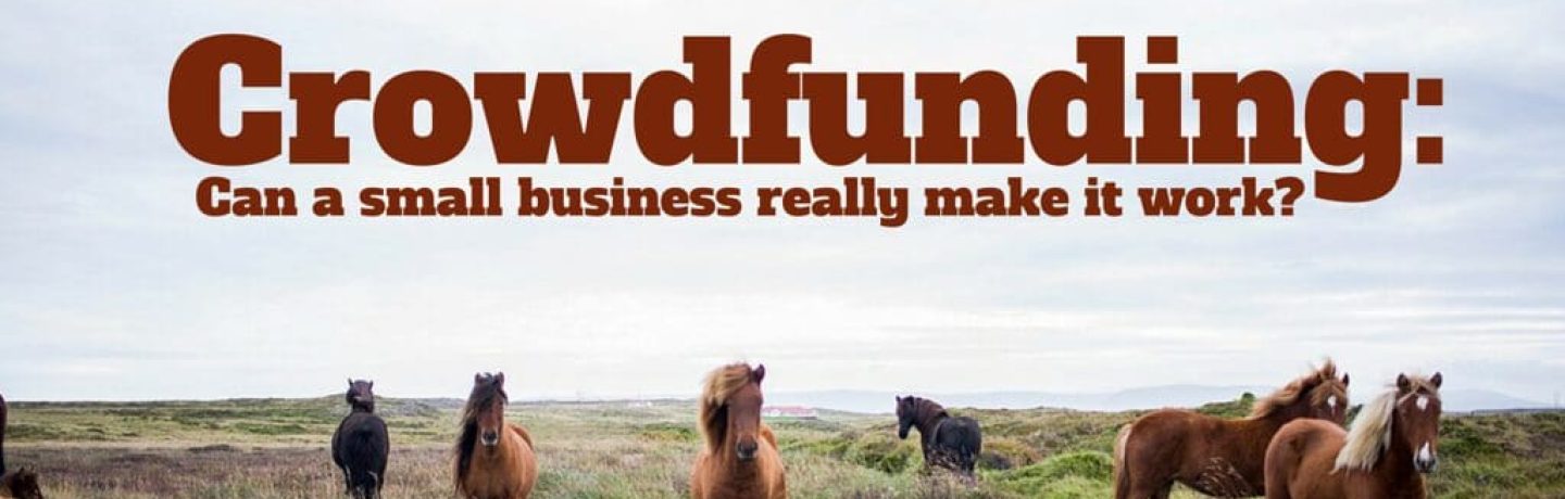 Crowdfunding for small business