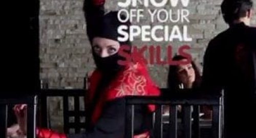 .ninja domain. Show off your special skills